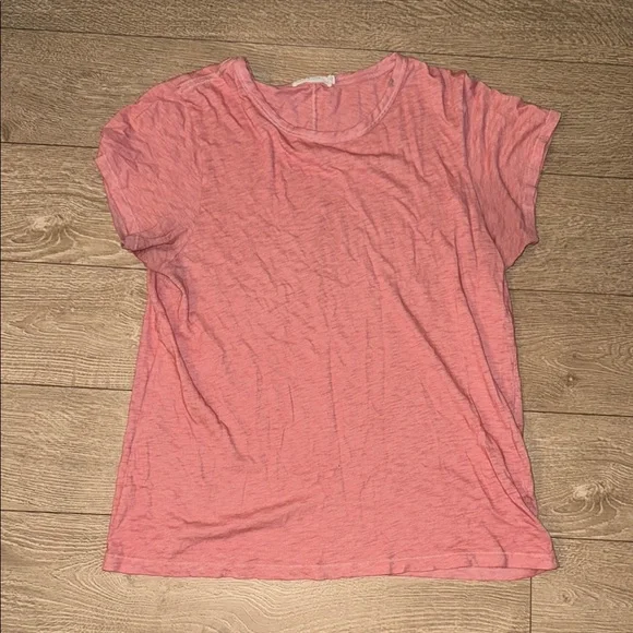 rag bone Tops Rag Bone Pink Short Sleeve Relaxed Tshirt